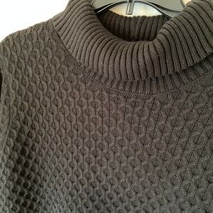 Eloquii Honeycomb Turtleneck Sweater Dress - 22/24